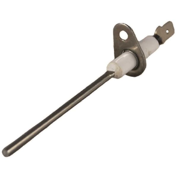 4 in. Flame Sensor with Ceramic Insulator, Single Rod, Probe Length